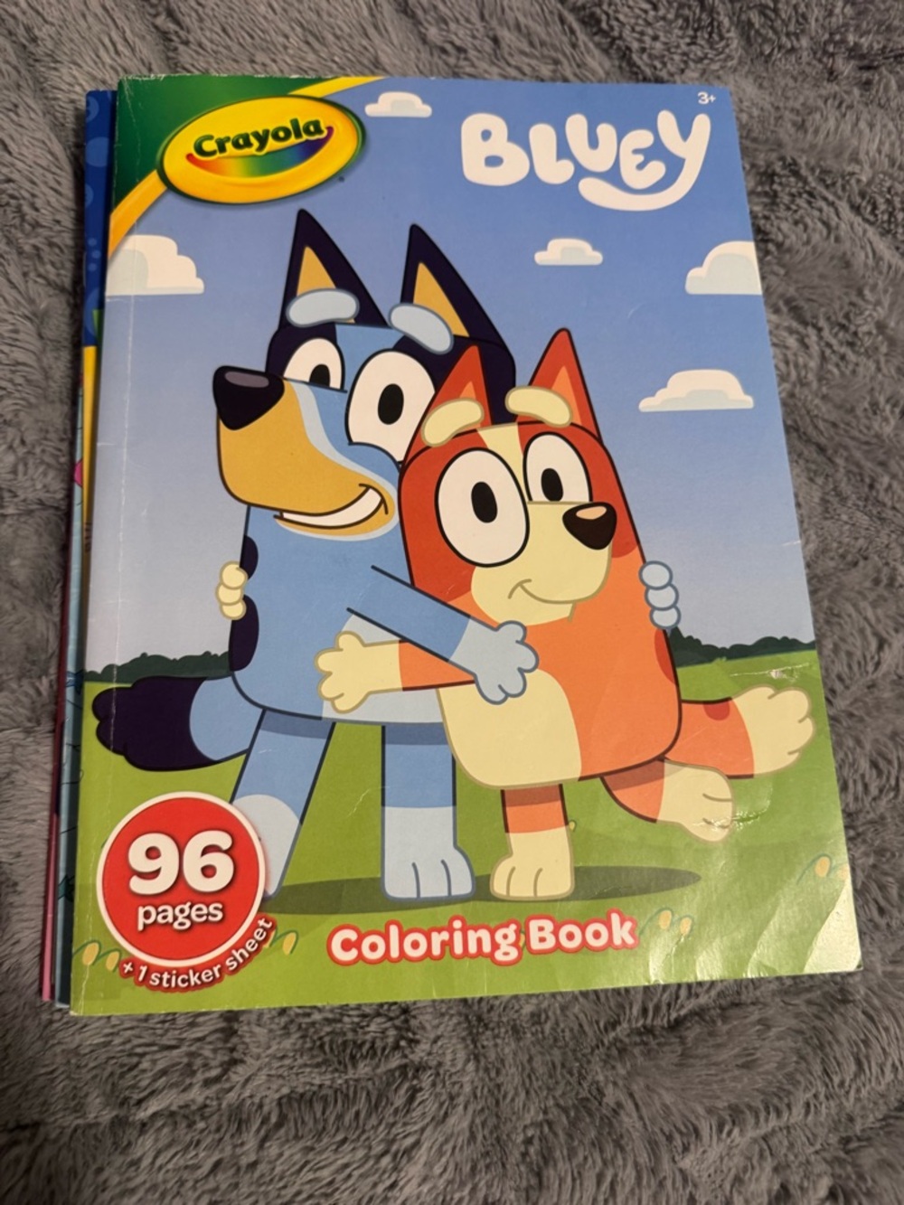 Crayola Bluey Coloring Book - & learning books for 1st graders